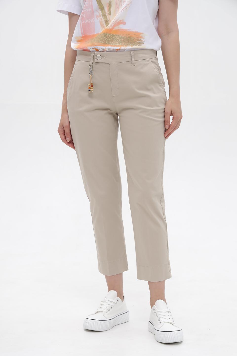 Брюки классические Anna Montana бежевые