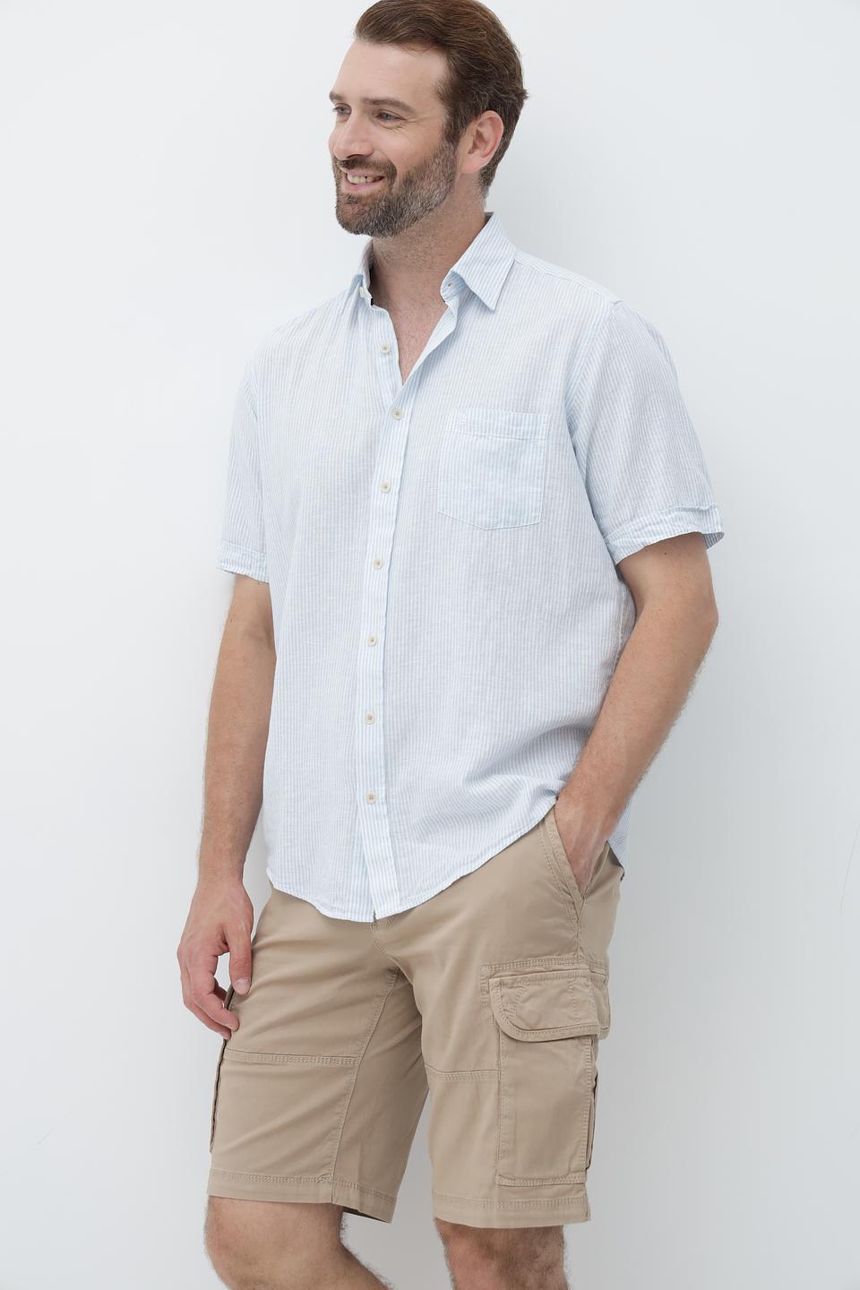 Рубашка кр Casa Moda в полоску