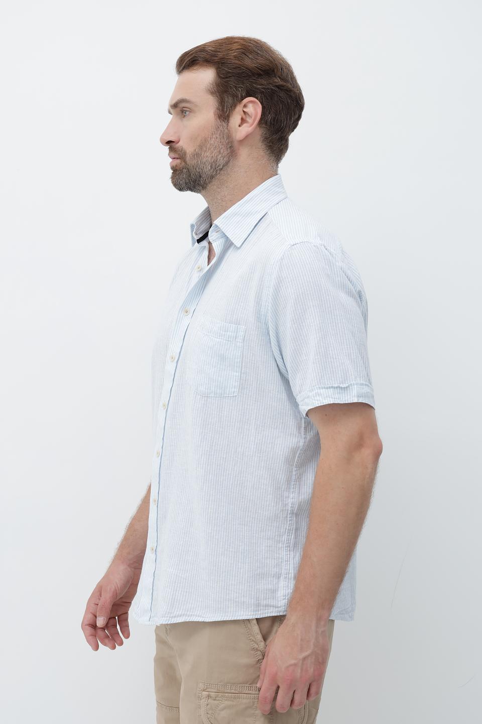 Рубашка кр Casa Moda в полоску