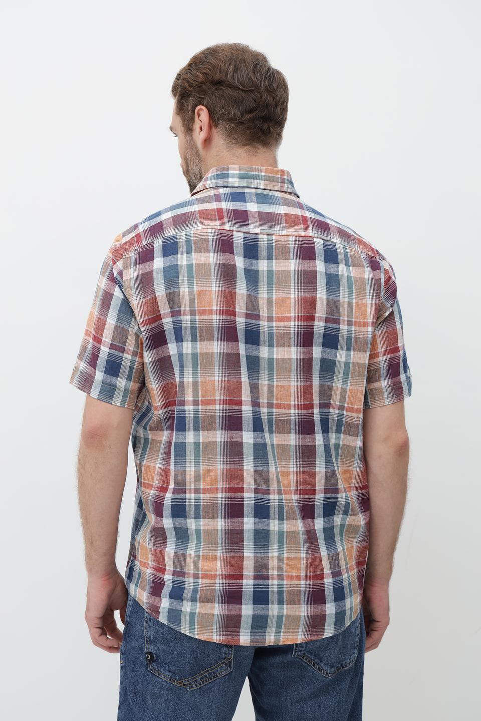 Рубашка кр Casa Moda в клетку