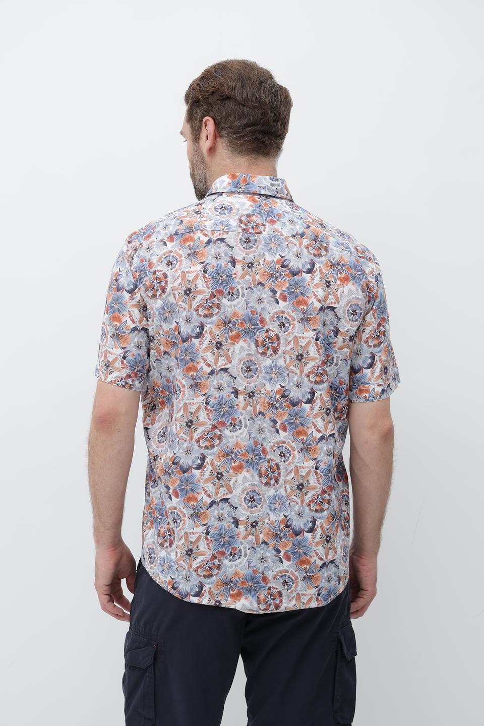 Рубашка кр Casa Moda с принтом