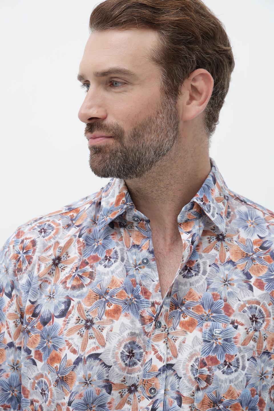 Рубашка кр Casa Moda с принтом