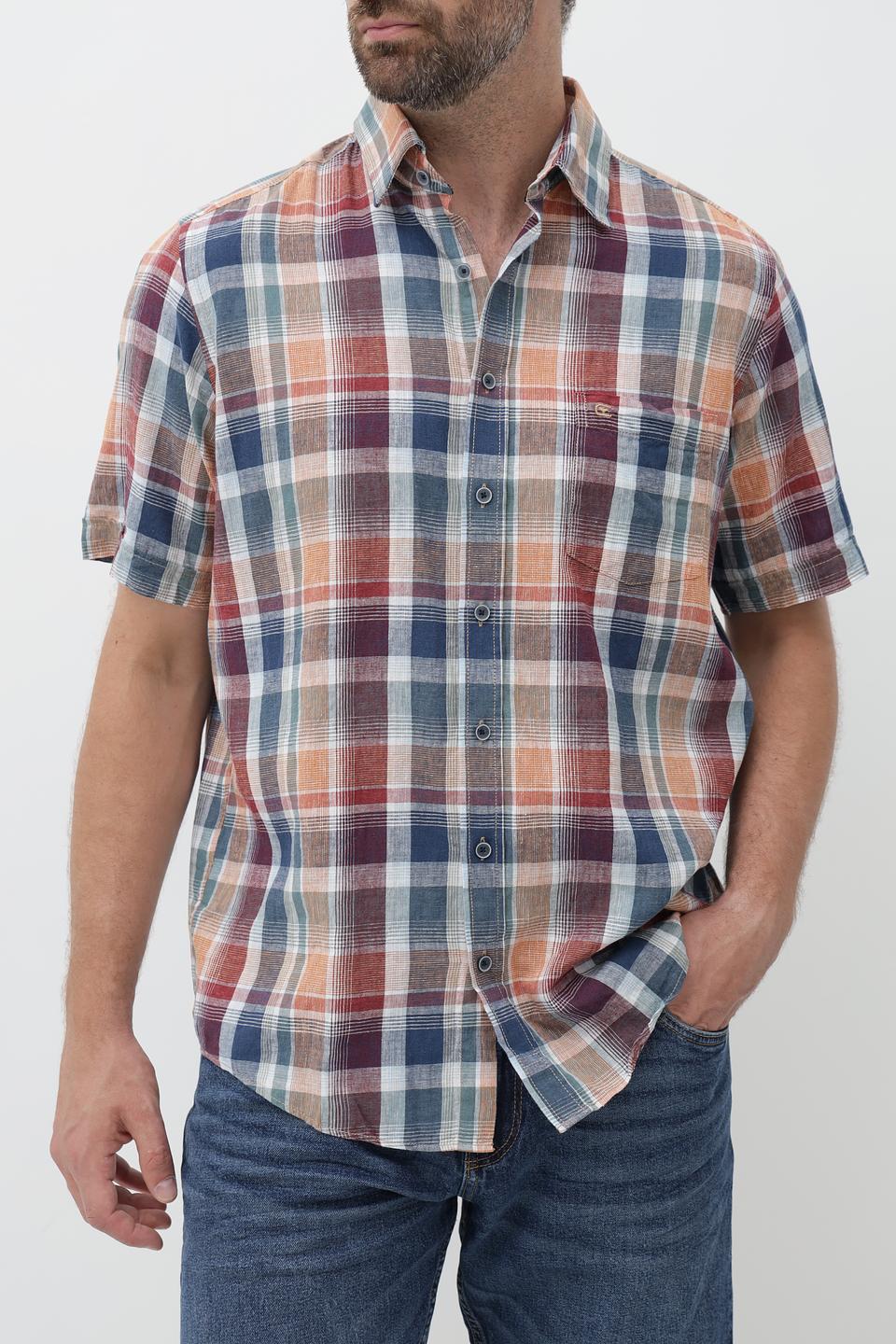 Рубашка кр Casa Moda в клетку