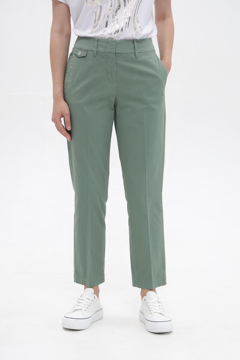 Брюки Gardeur Slim Fit оливковые