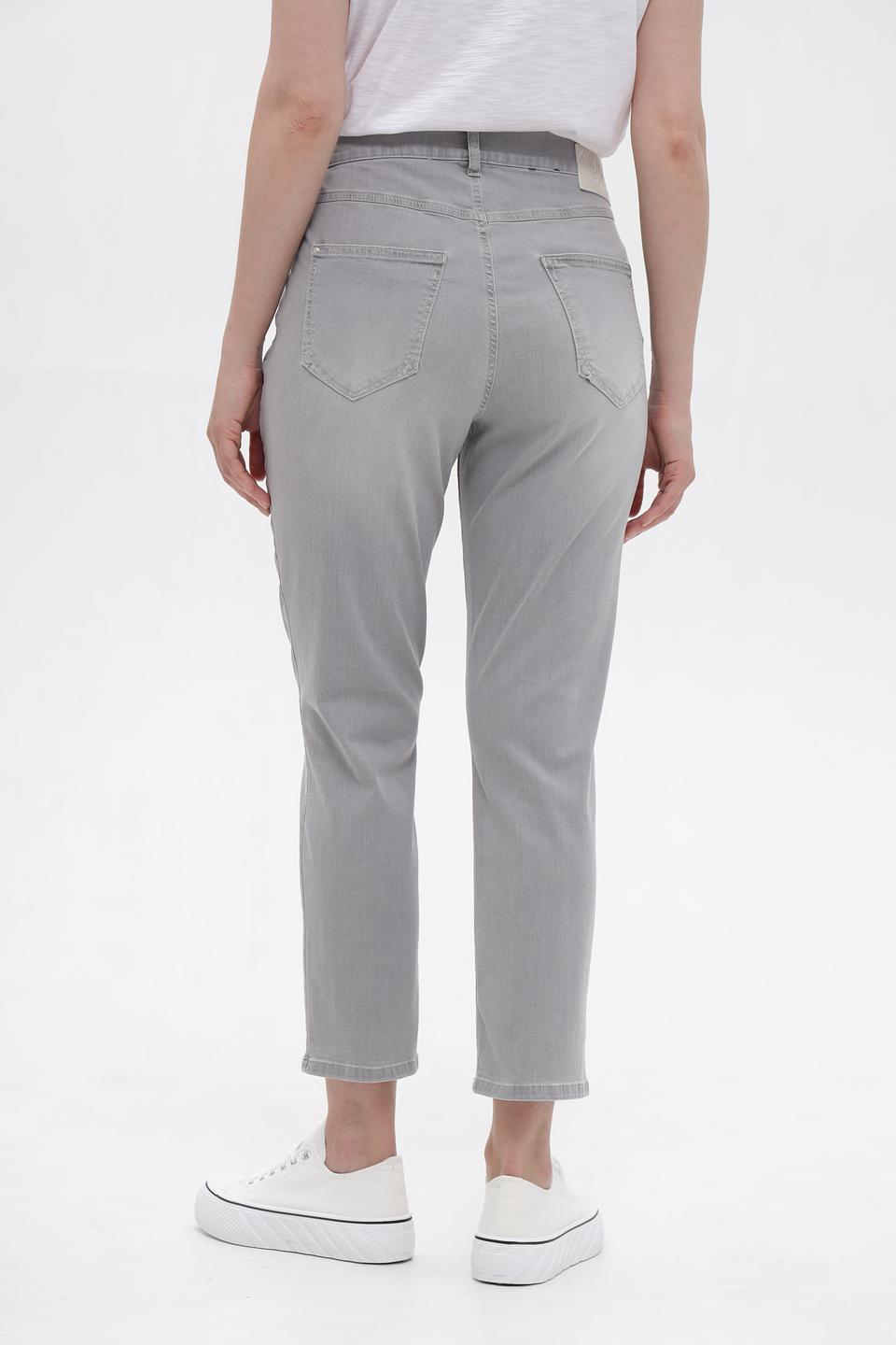 Джинсы Gardeur серые укороченные