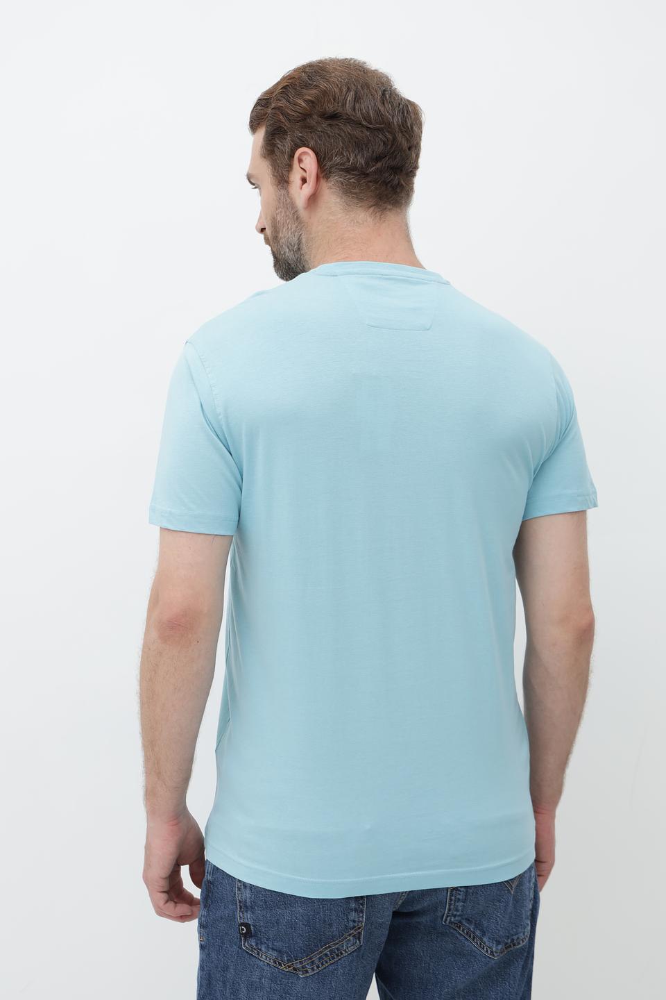 Футболка Granchio с принтом MILES голубой