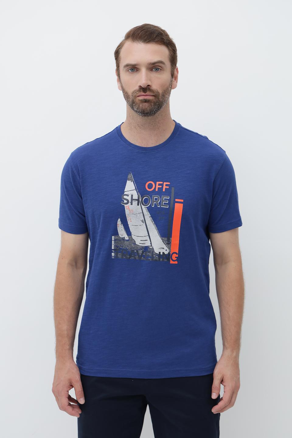 Футболка Granchio с принтом яхта