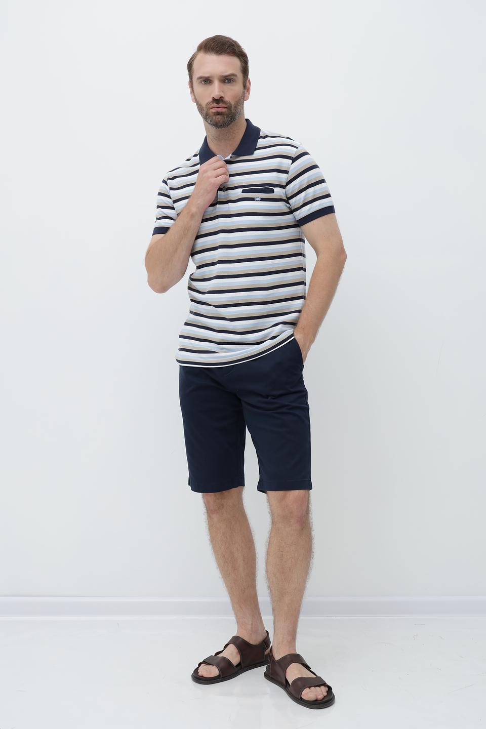 Поло Granchio в полоску