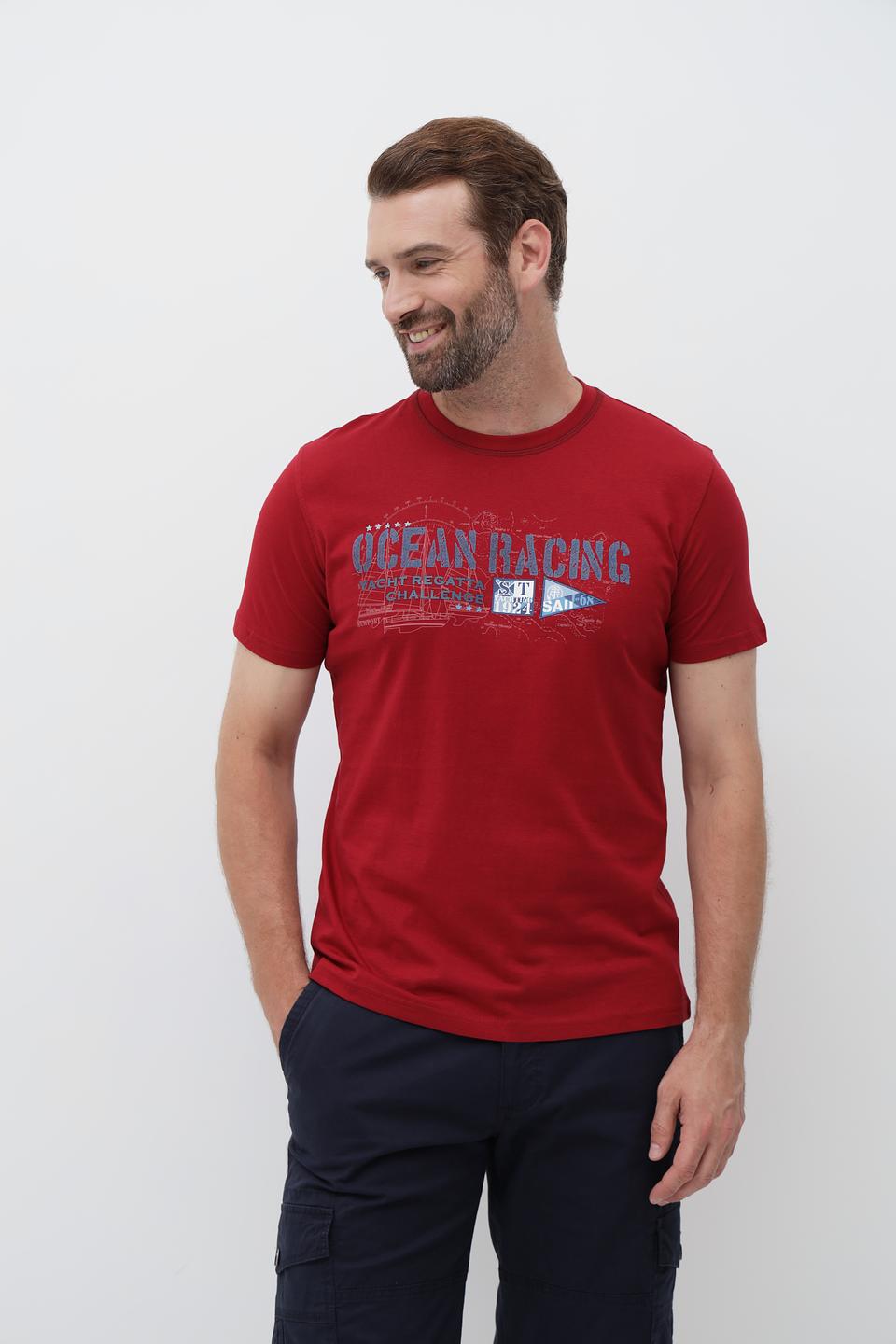 Футболка Sea Barrier с принтом