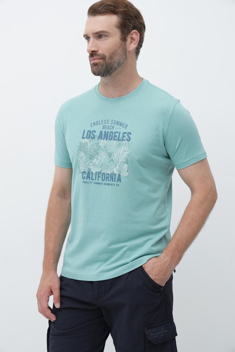 Футболка Sea Barrier Los Angeles мятный