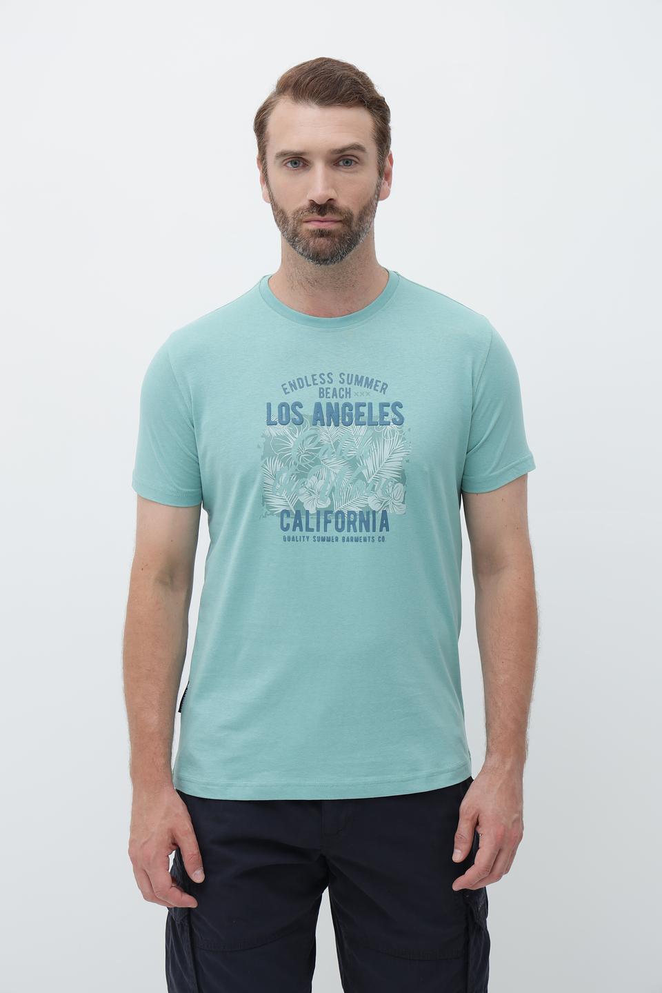 Футболка Sea Barrier Los Angeles мятный