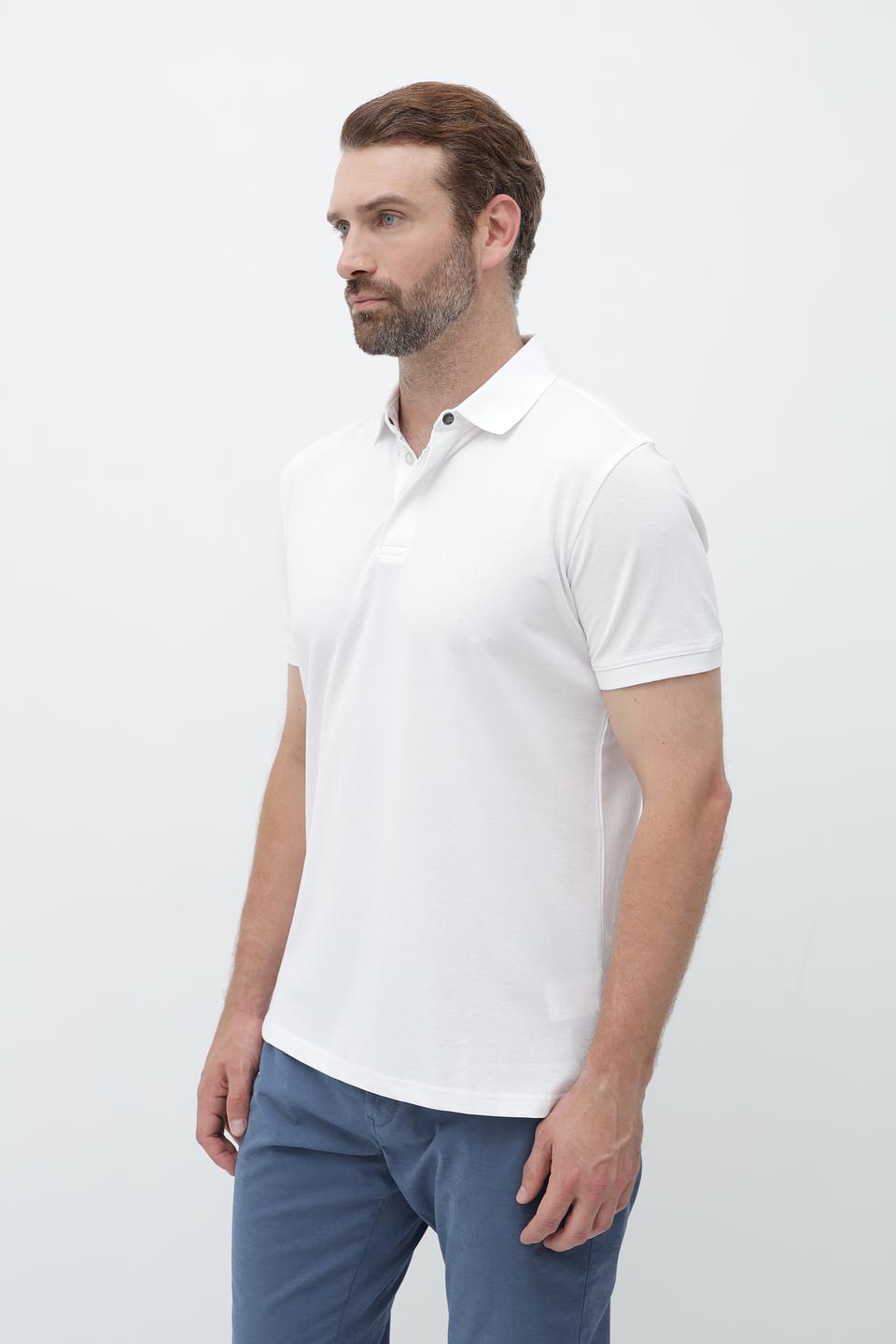 Поло Sea Barrier мужское белое