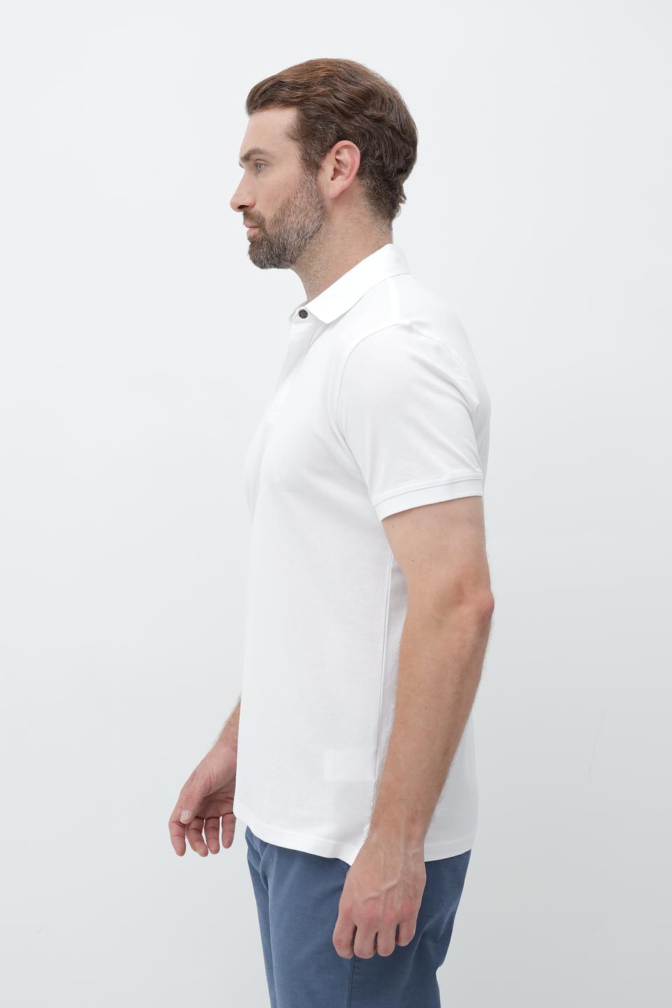 Поло Sea Barrier мужское белое