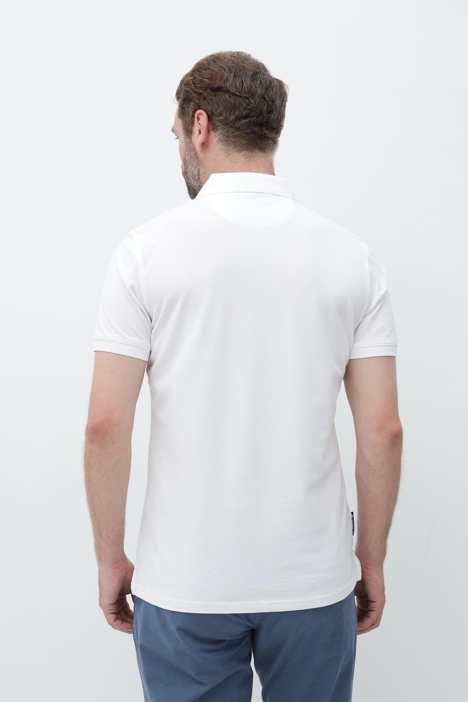 Поло Sea Barrier мужское белое