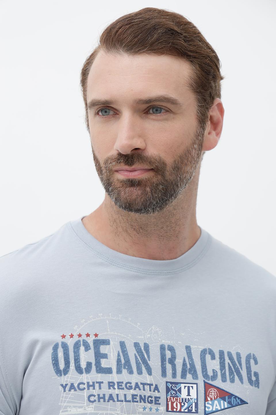 Футболка Sea Barrier с принтом