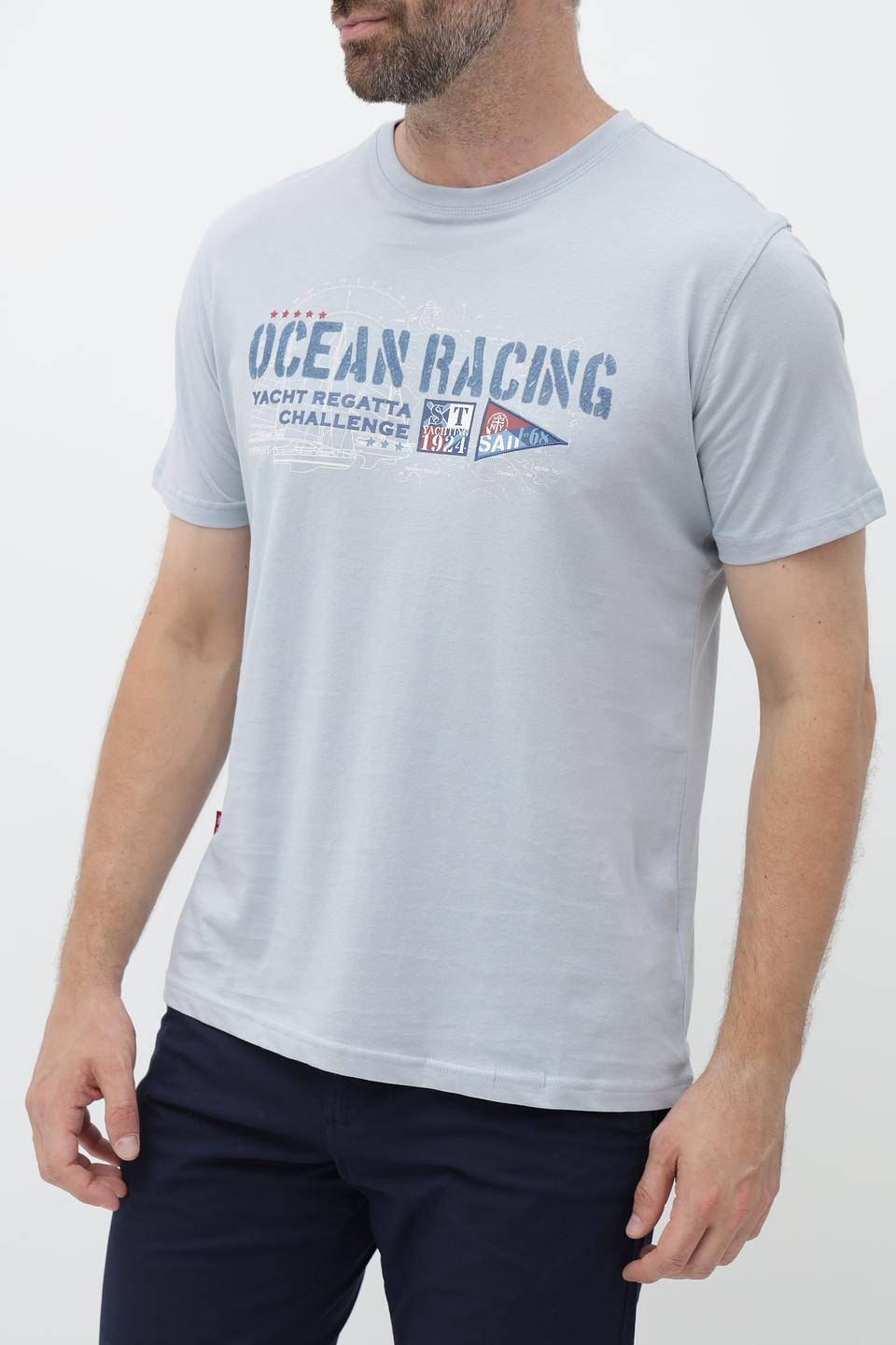 Футболка Sea Barrier с принтом