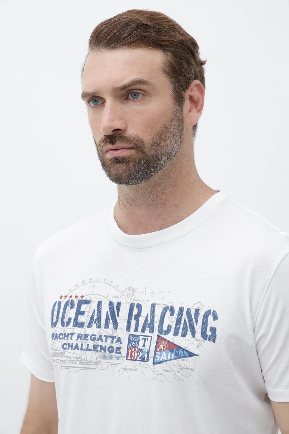 Футболка Sea Barrier с принтом