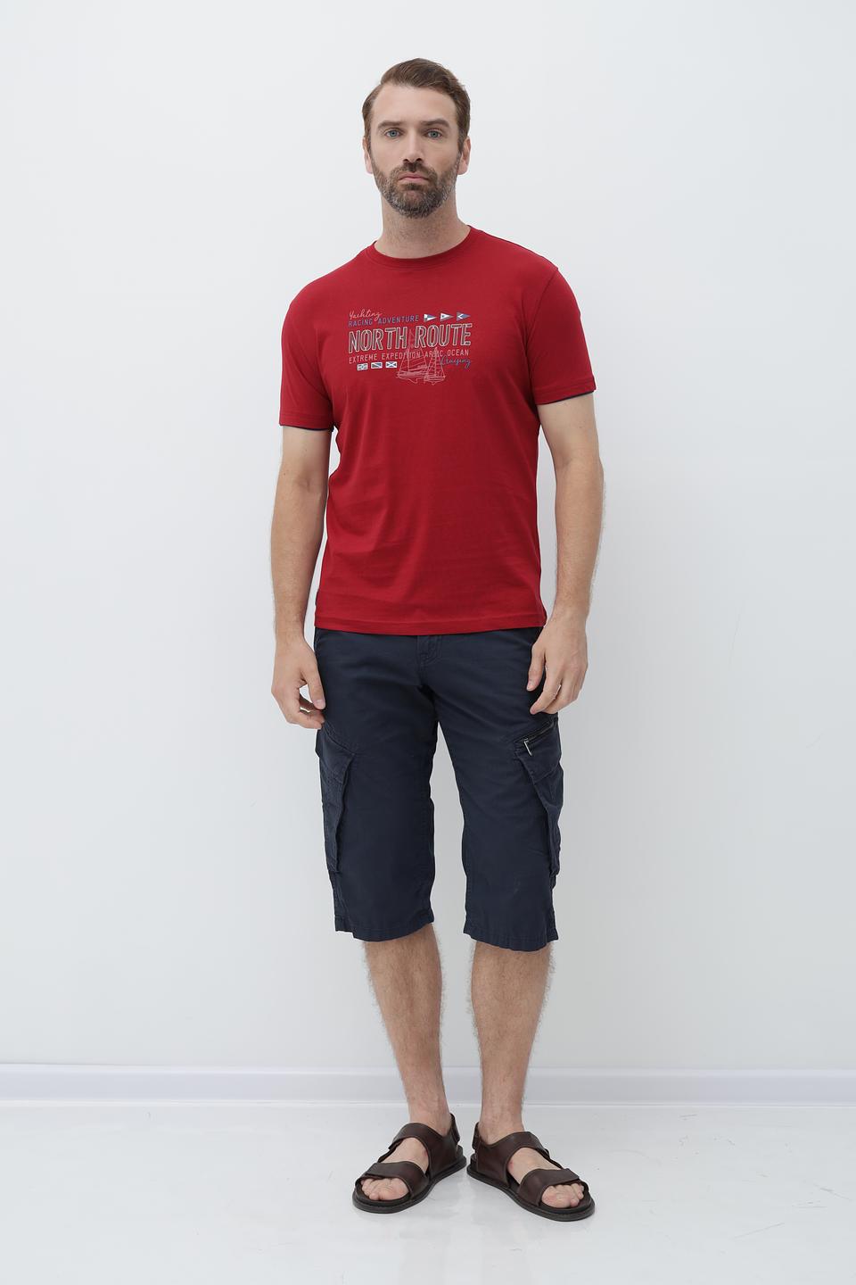 Футболка Sea Barrier North Route красный