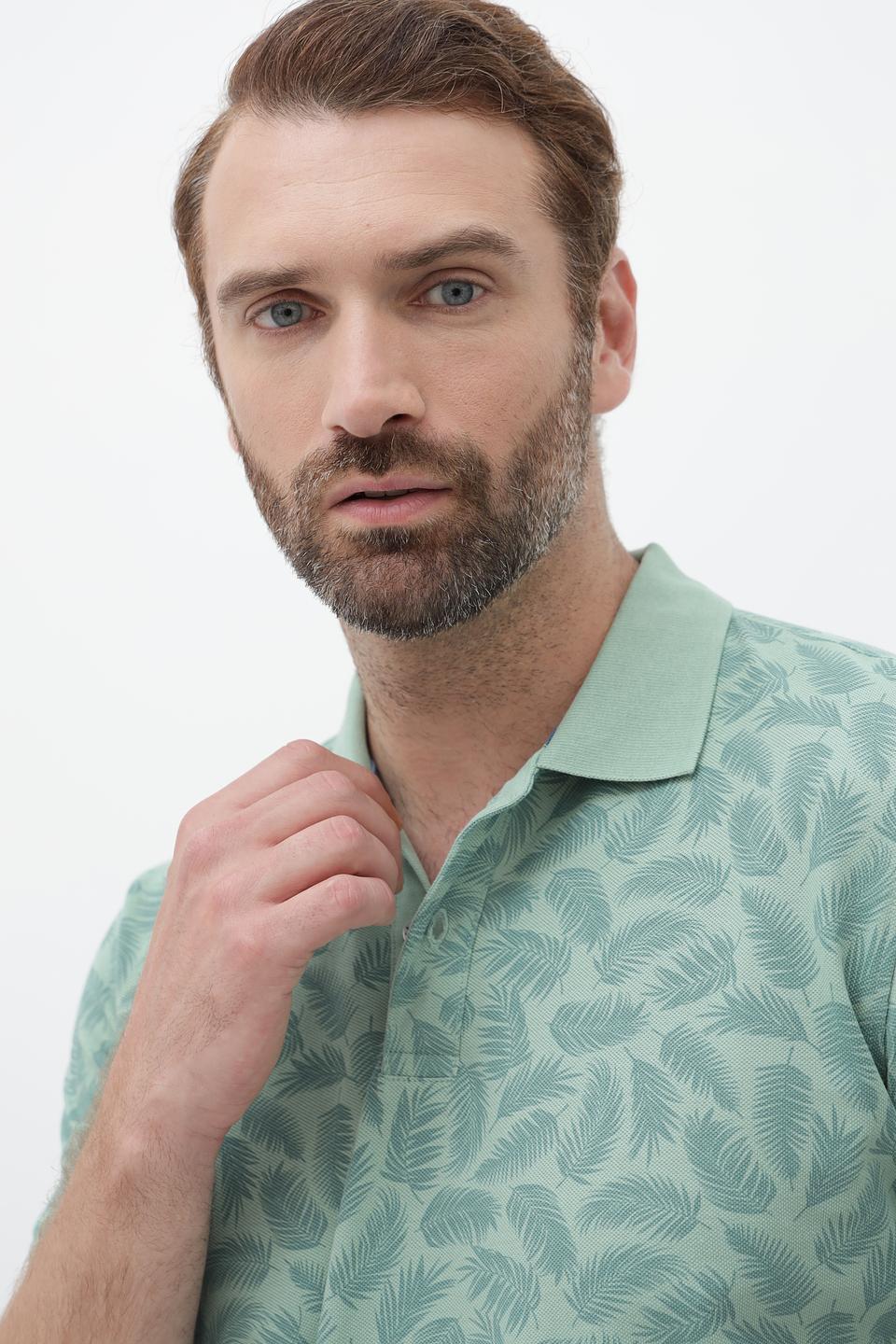 Поло Sea Barrier с принтом