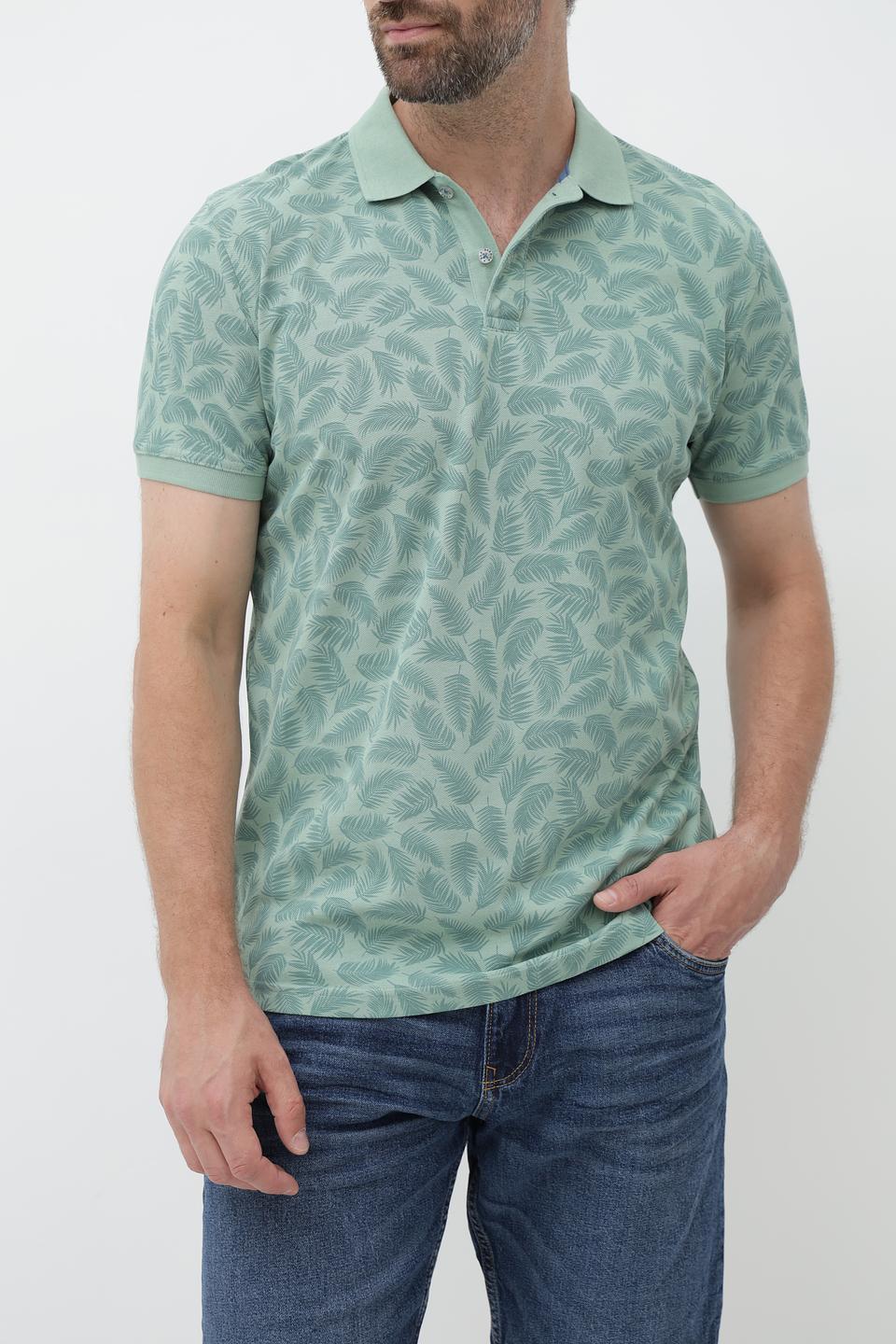 Поло Sea Barrier с принтом