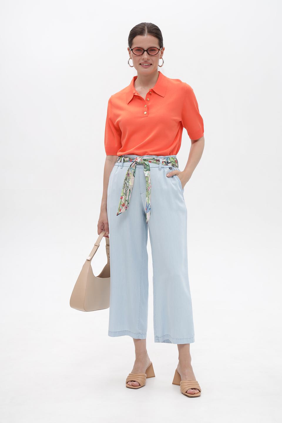 Брюки кюлоты Marc Cain с поясом