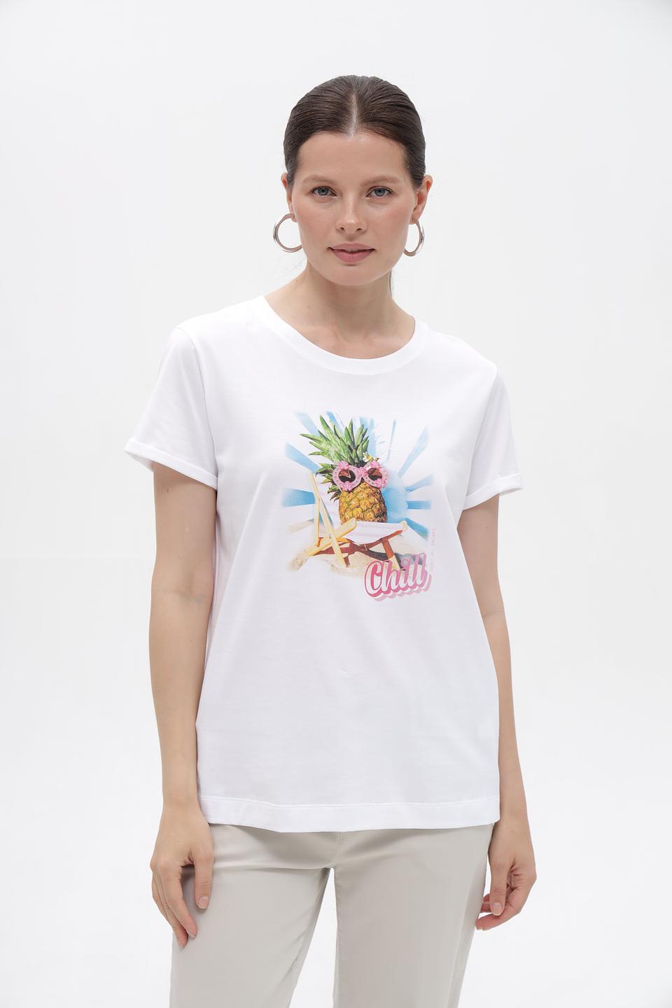 Футболка Marc Cain с ананасом