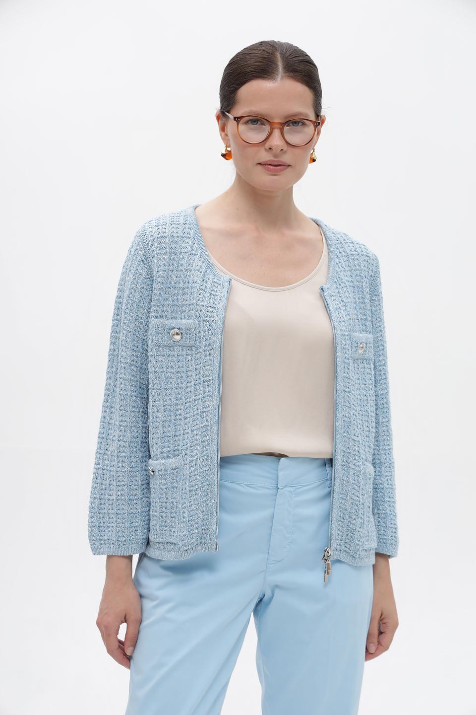 Жакет Monari светло-голубой