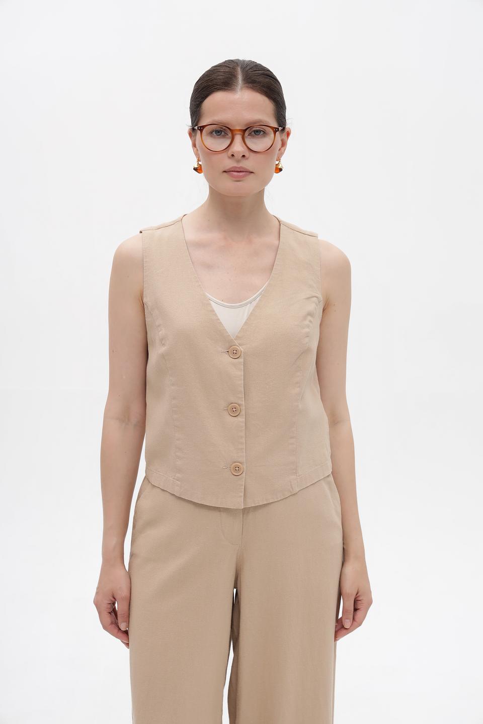 Жилет Betty Barclay бежевый