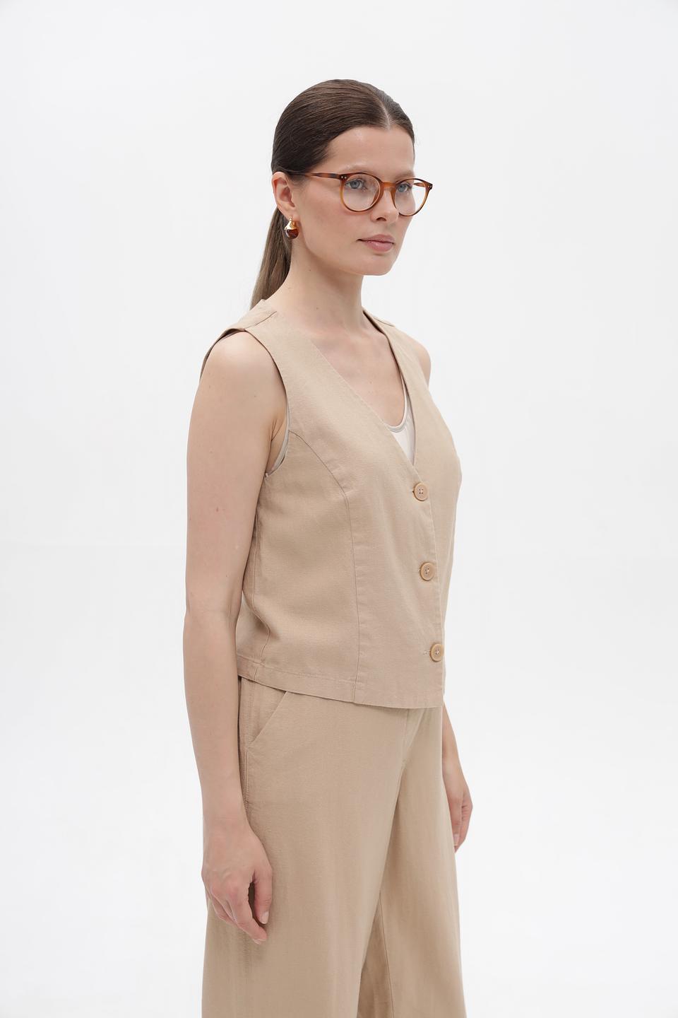 Жилет Betty Barclay бежевый