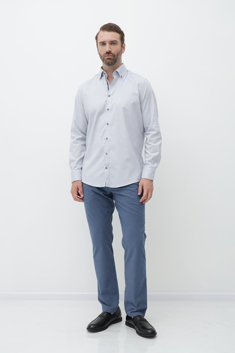 Рубашка Venti men светло-голубая