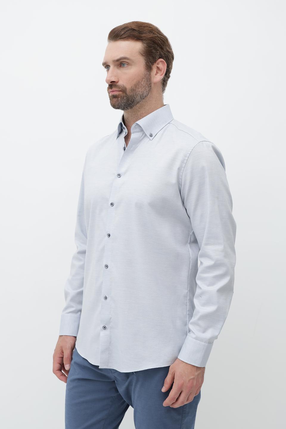 Рубашка Venti men светло-голубая