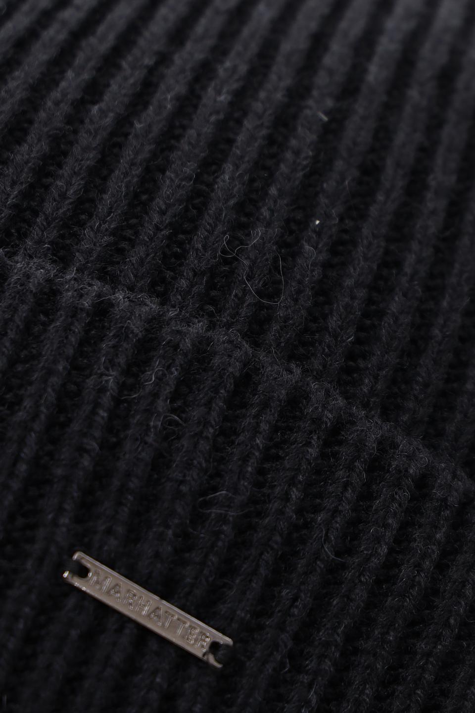 Шапка Marhatter чёрная