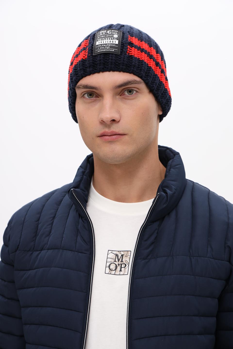 Шапка Marhatter мужская с полосками