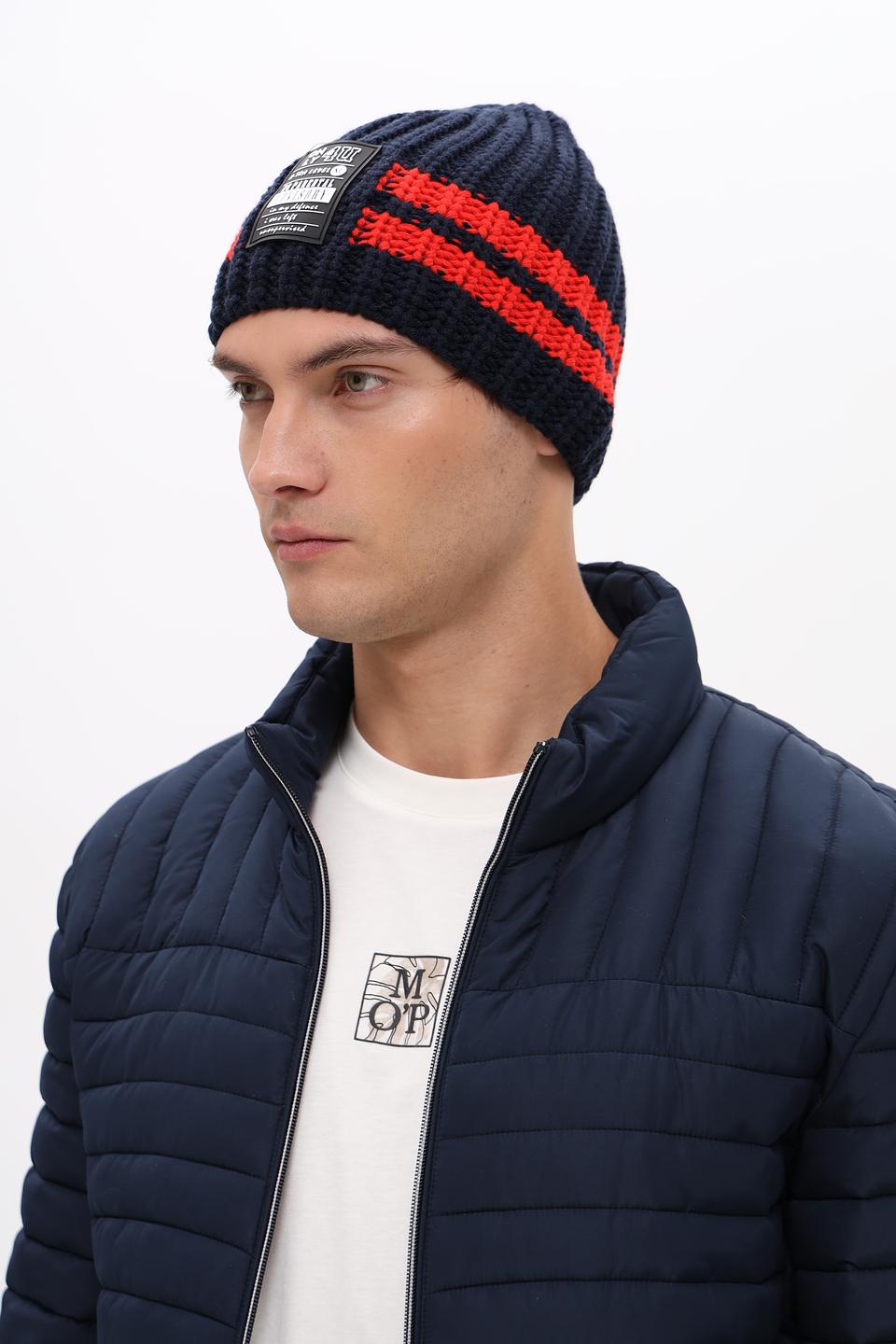 Шапка Marhatter мужская с полосками