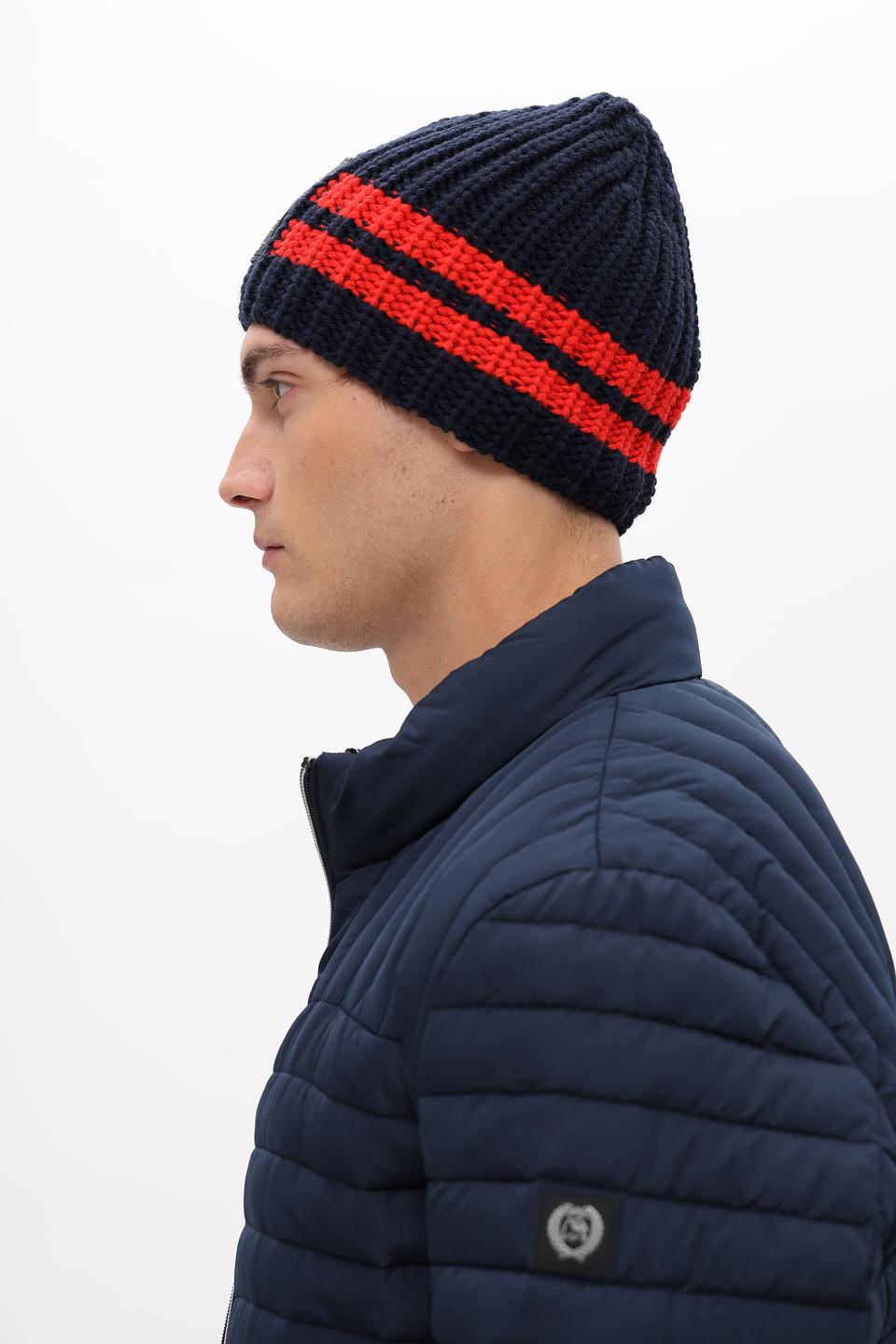 Шапка Marhatter мужская с полосками