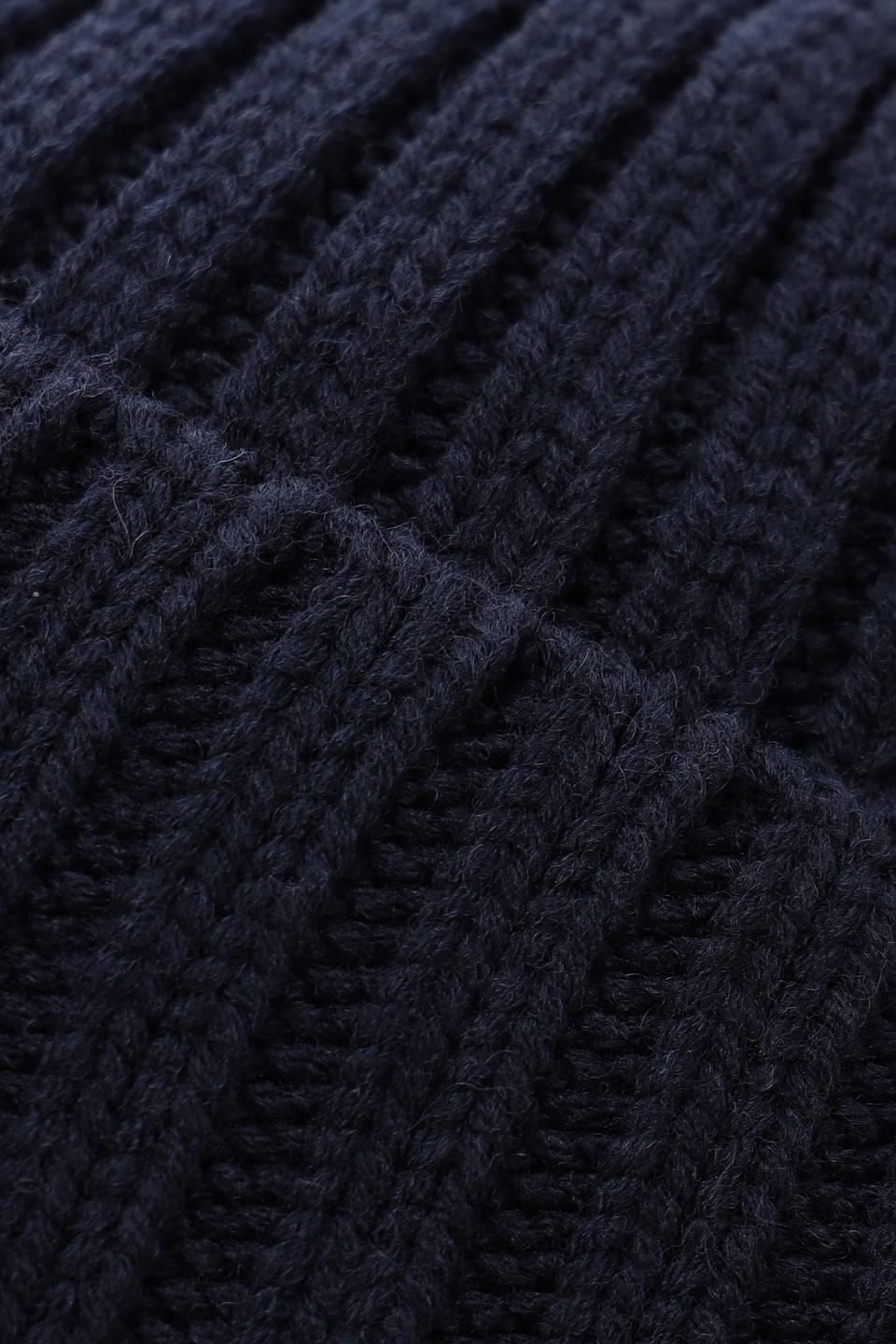 Шапка Marhatter вязаная синяя