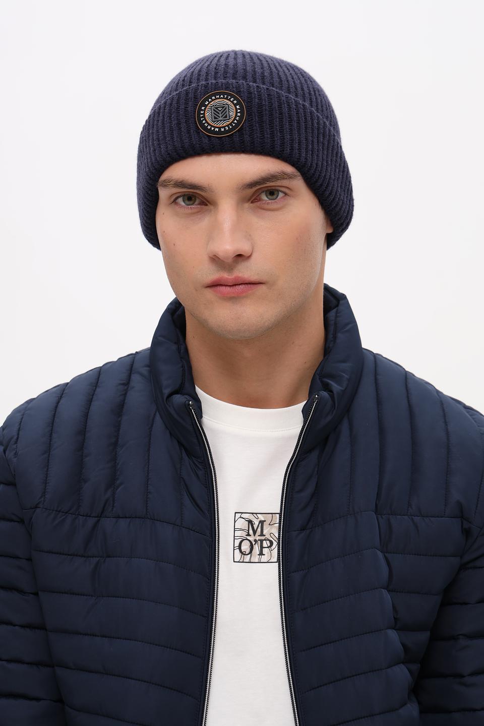 Шапка Marhatter мужская синяя