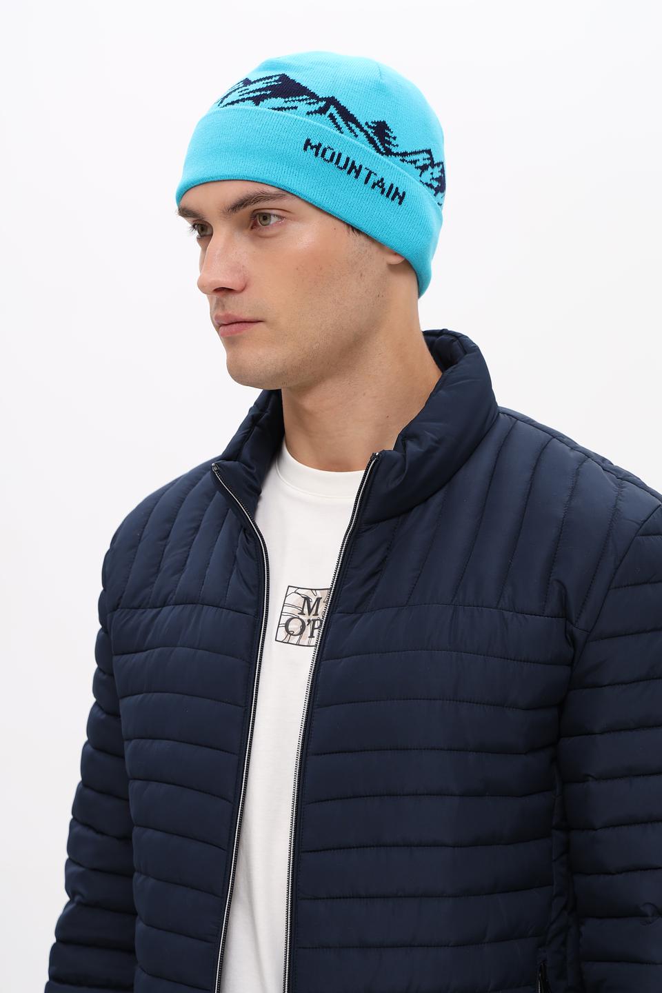 Шапка Marhatter Mountain бирюзовая