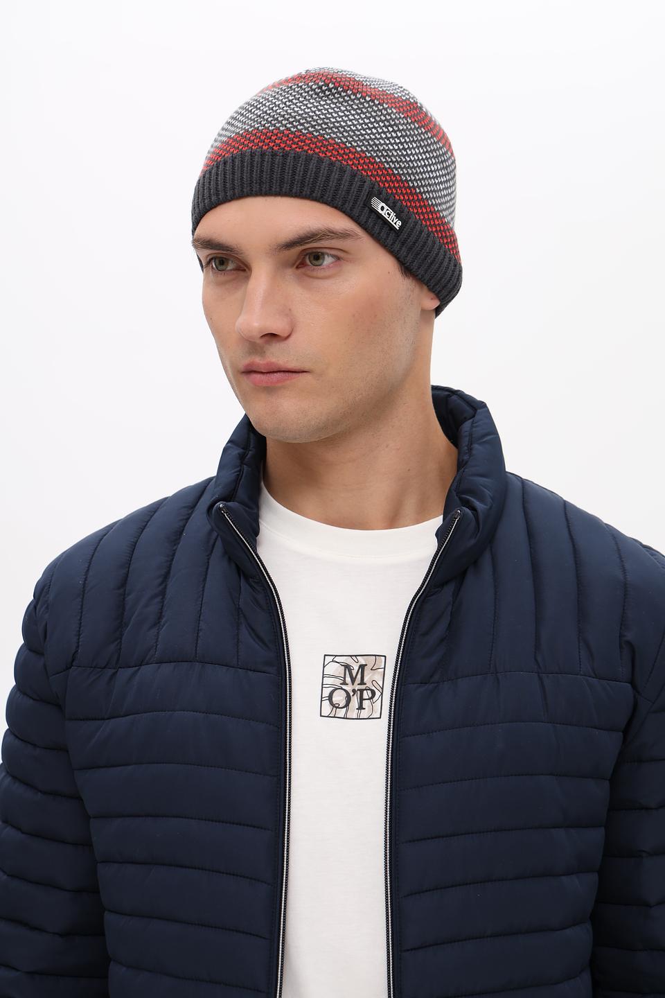 Шапка Marhatter мужская в полоску