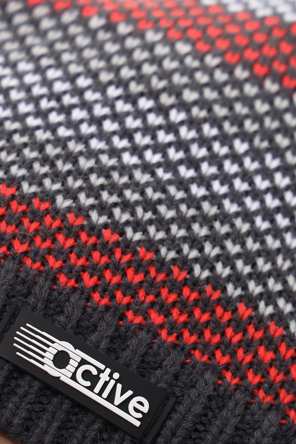 Шапка Marhatter мужская в полоску