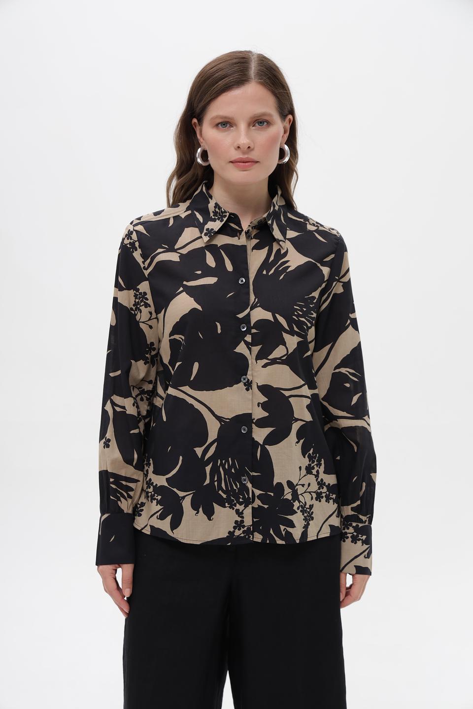 Блуза Marc O Polo с цветочным принтом