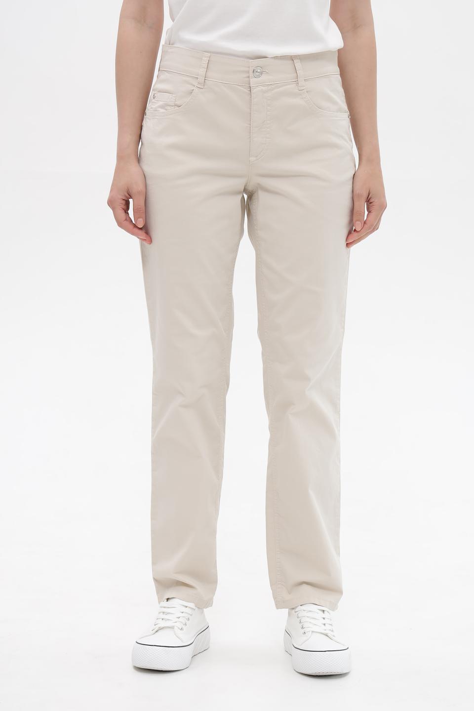 Брюки Gardeur бежевые прямого кроя