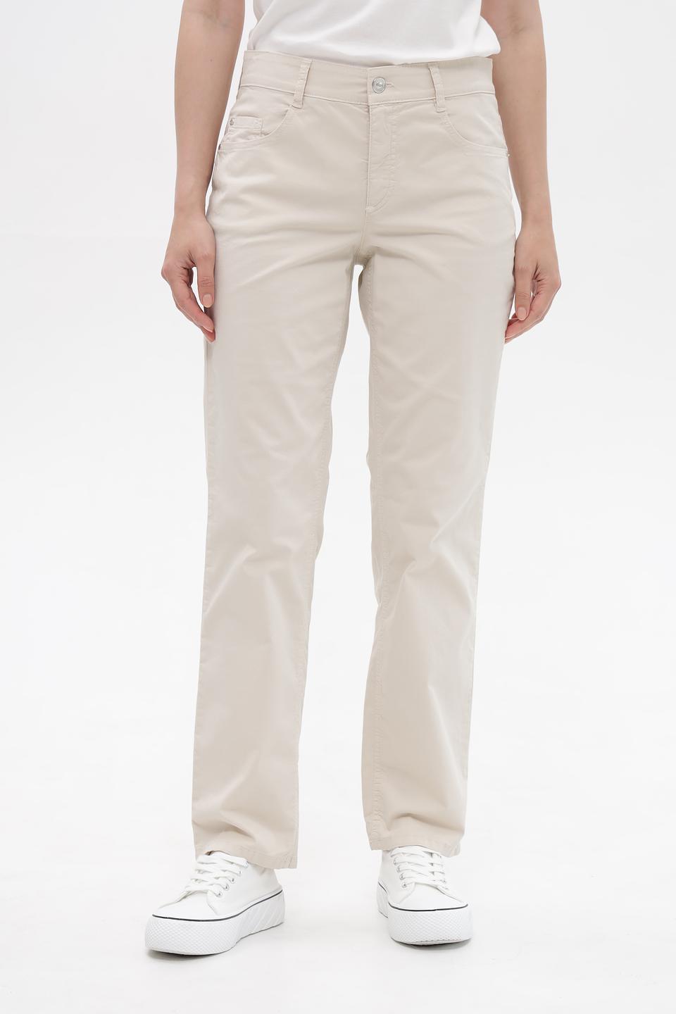 Брюки Gardeur бежевые прямого кроя