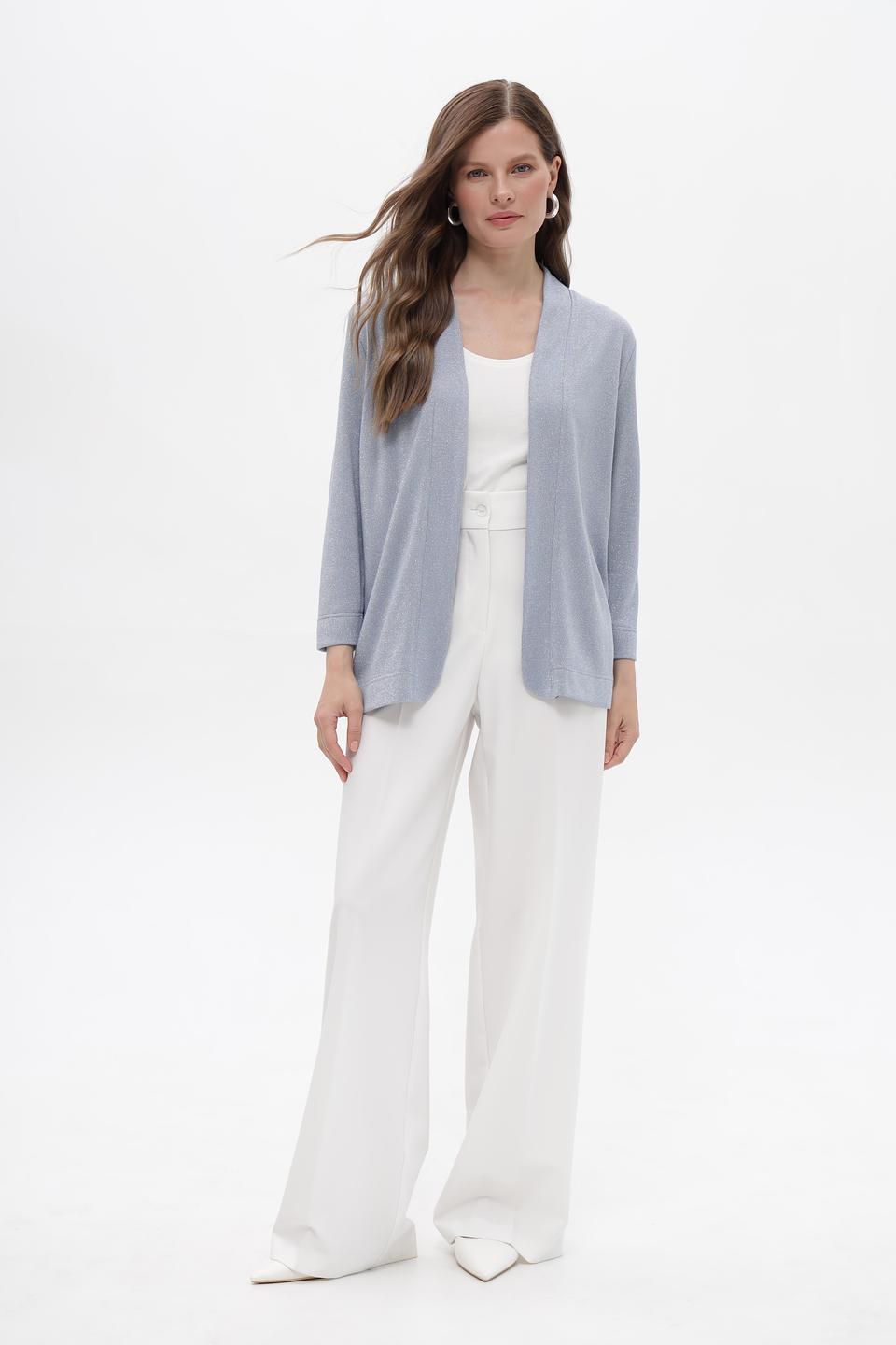 Жакет Bianca с металлизированной нитью