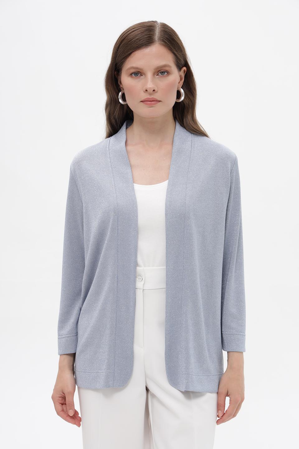 Жакет Bianca с металлизированной нитью