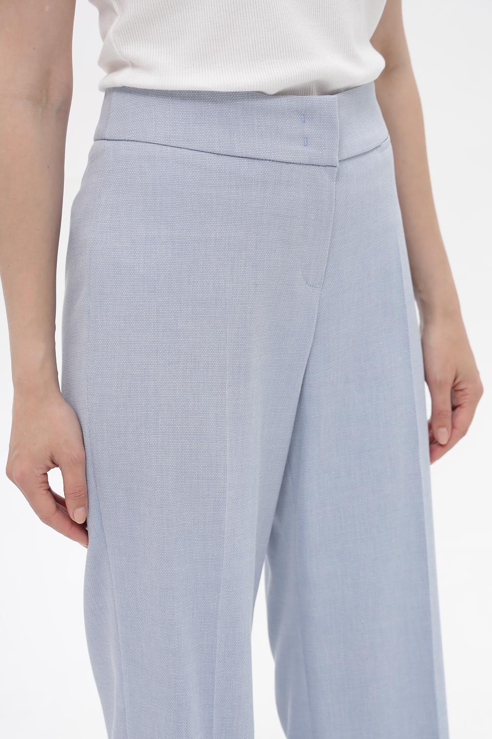 Брюки классические Bianca голубые