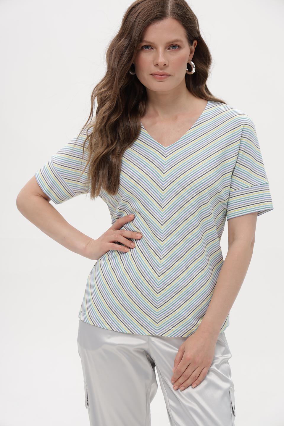 Футболка Bianca в полоску