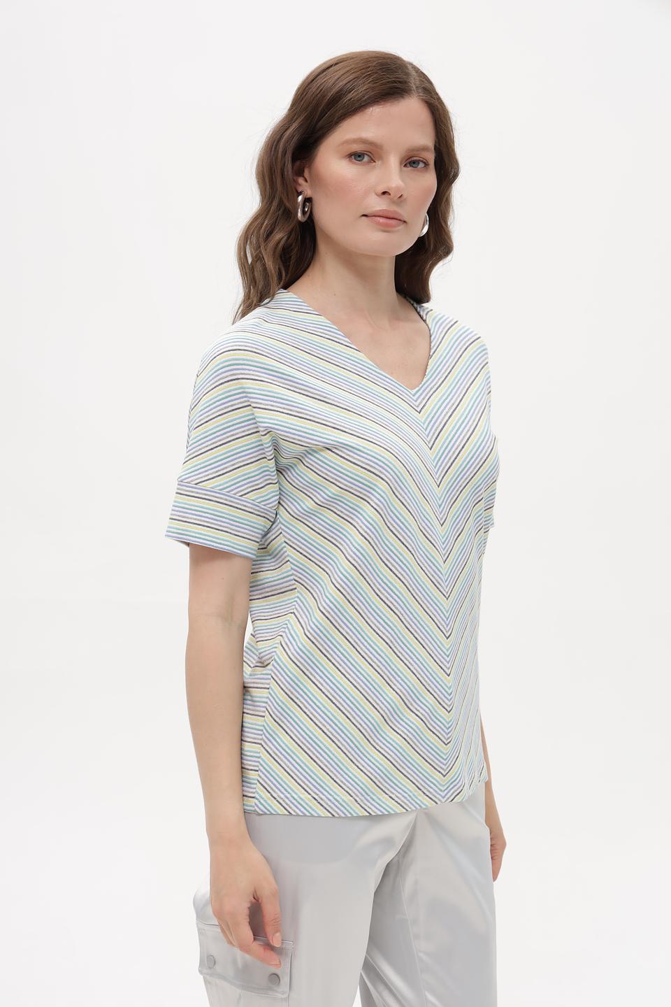 Футболка Bianca в полоску