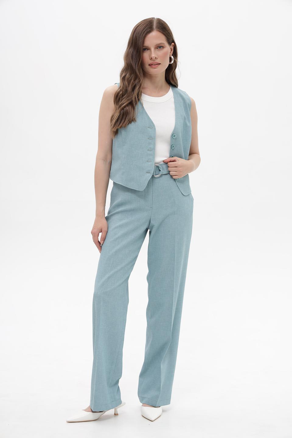 Брюки классические Bianca мятные