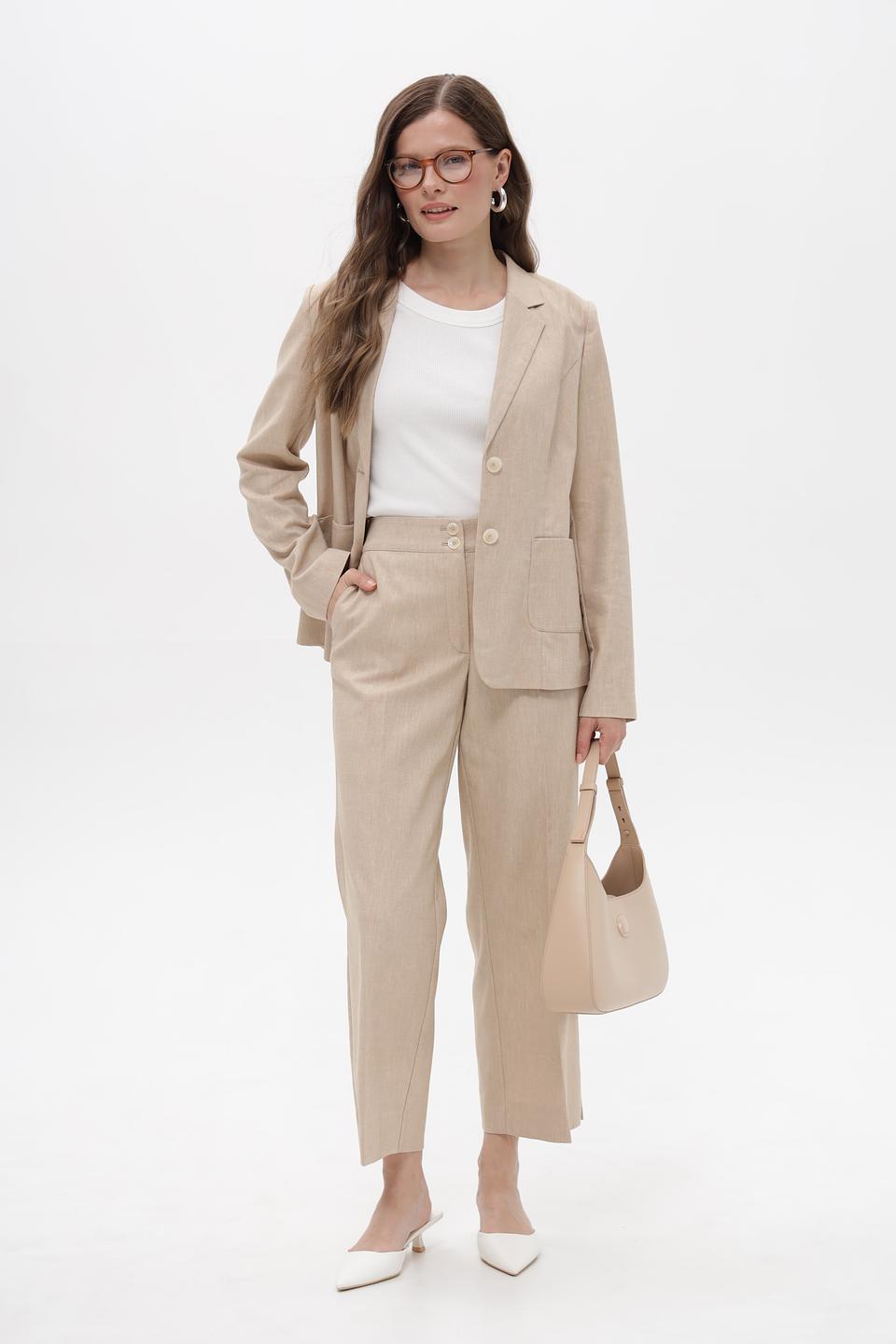 Брюки классические Betty Barclay бежевые